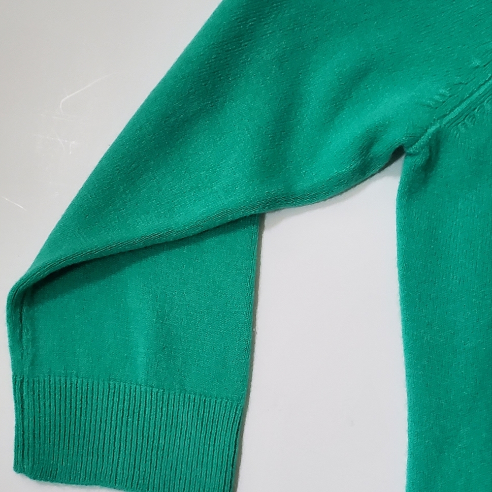 NEW YORK & COMPANY CREWNECK 3/4 LENGTH SWEATER - Picture 5 of 7